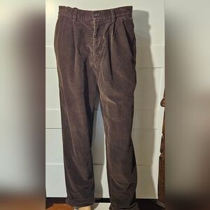 Dockers Men's Dark Brown Corduroy Trousers